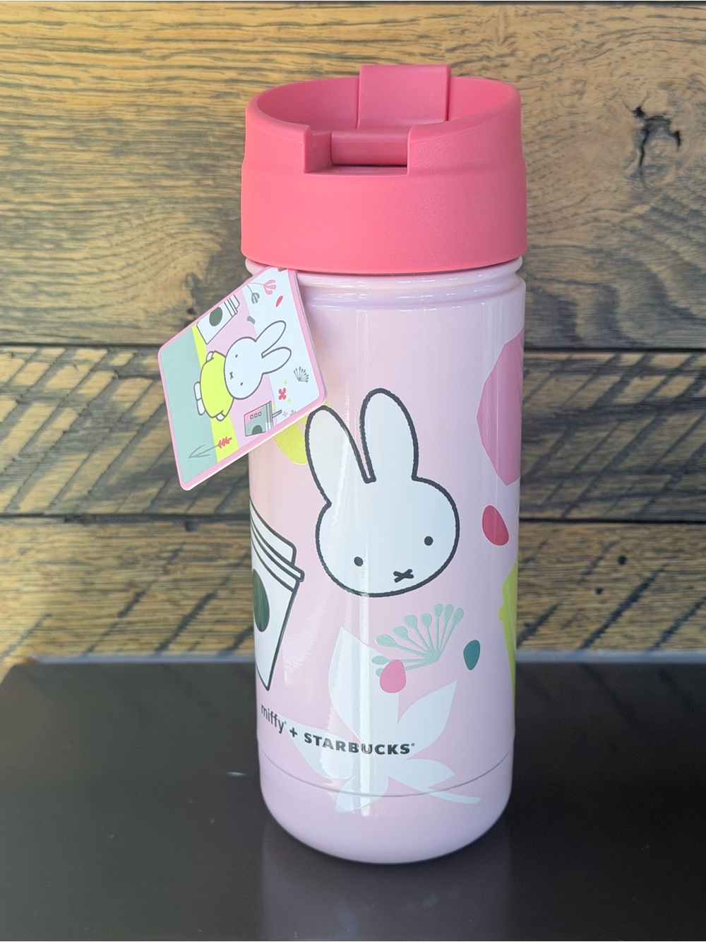 Limited Edition Starbucks X Miffy Pink Stainless Travel Tumbler
